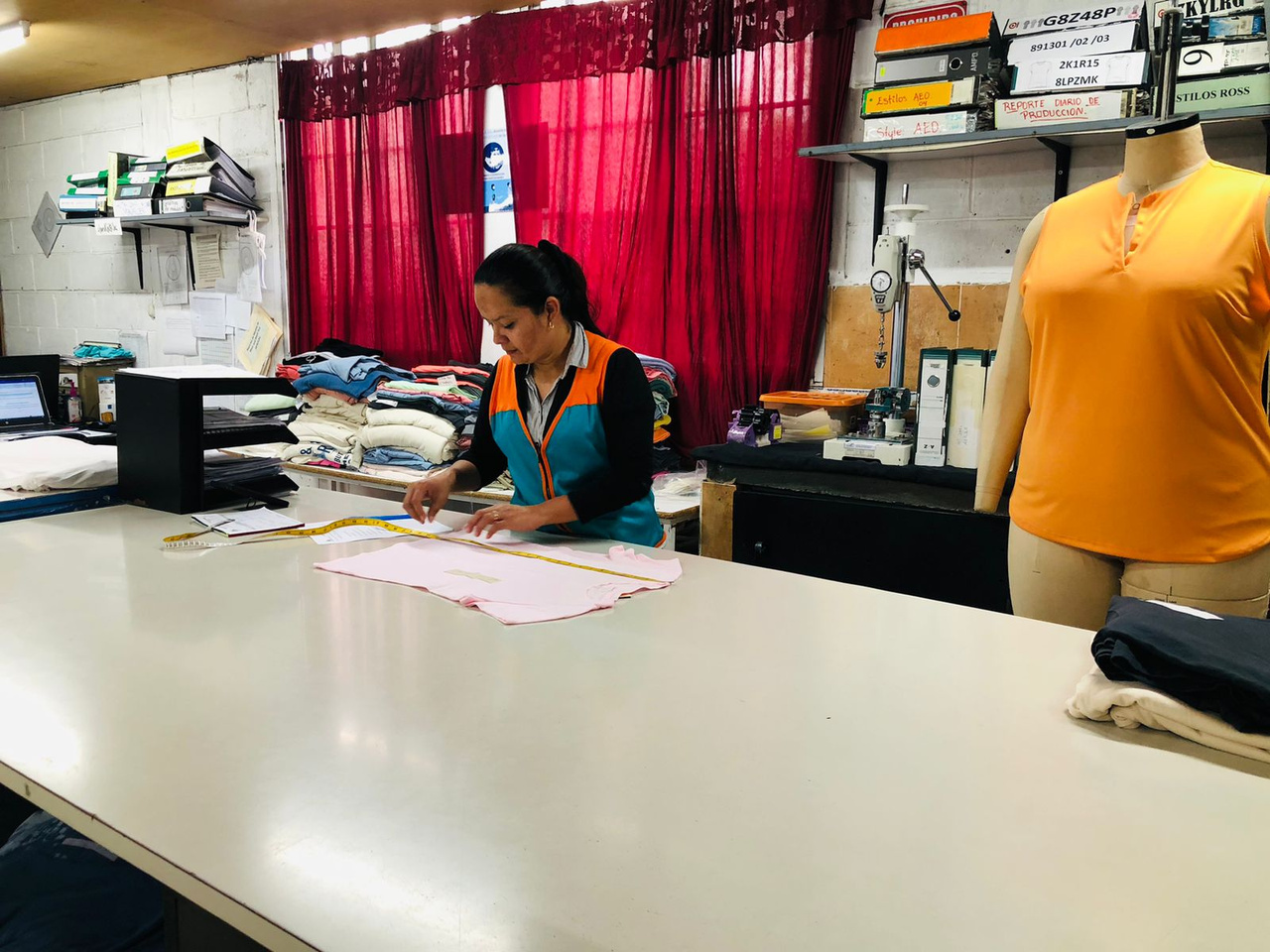 Pattern and quality control room